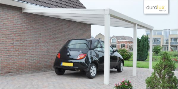 Konfigurator DUROLUX Anbaucarports aus Aluminium